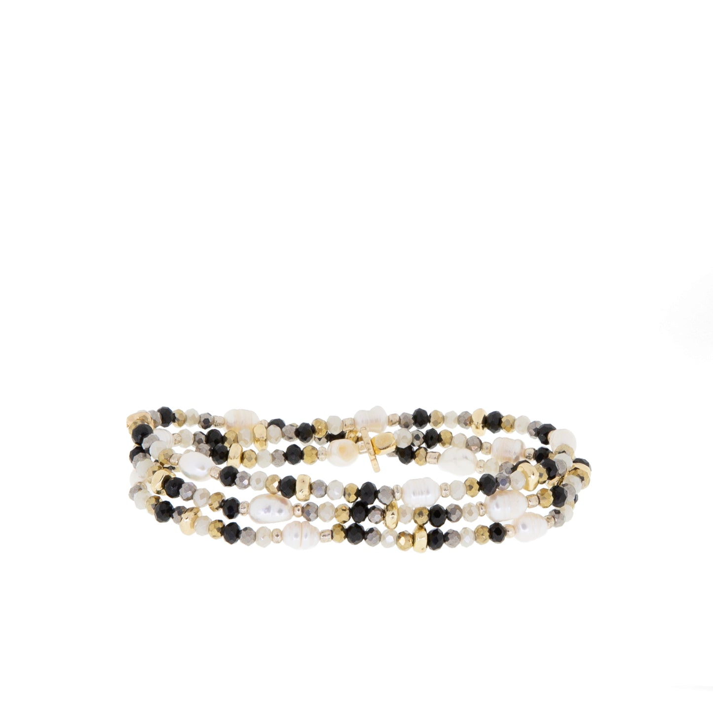 Mini Triple Wrap Stretch Bracelet