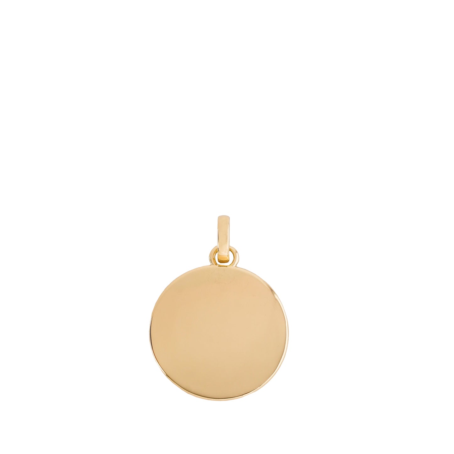 Gold Disc Charm