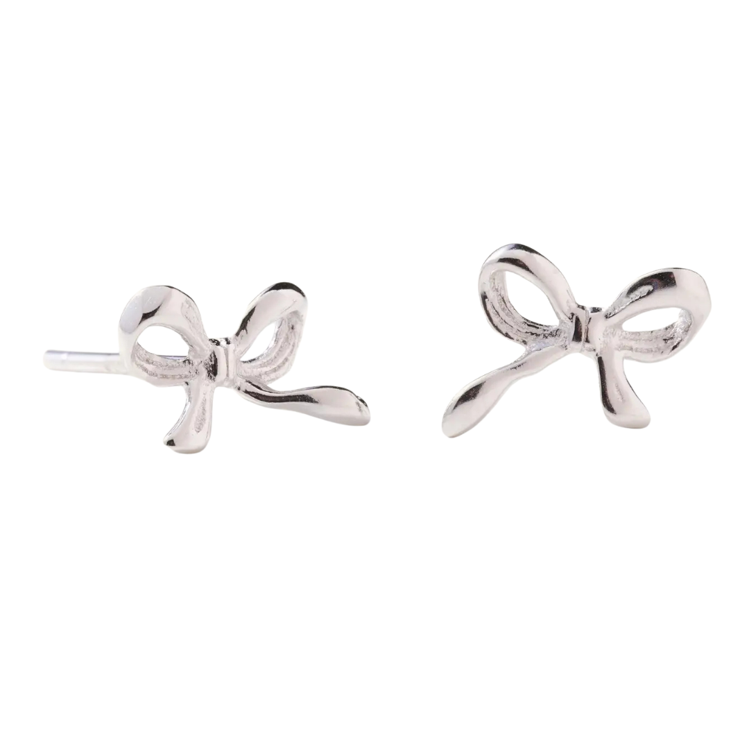 Dainty Bow Studs