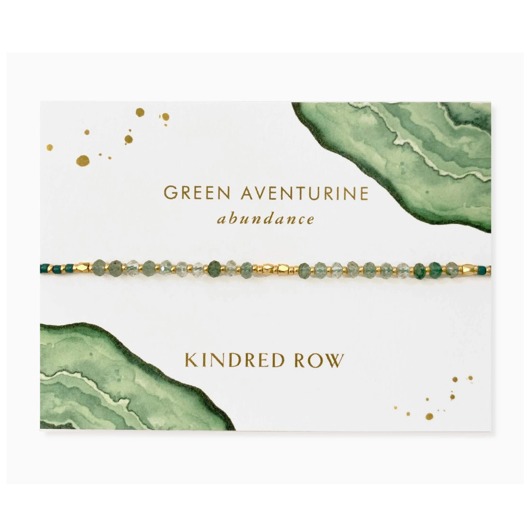 Green Aventurine Healing Gemstone Stacking Bracelet