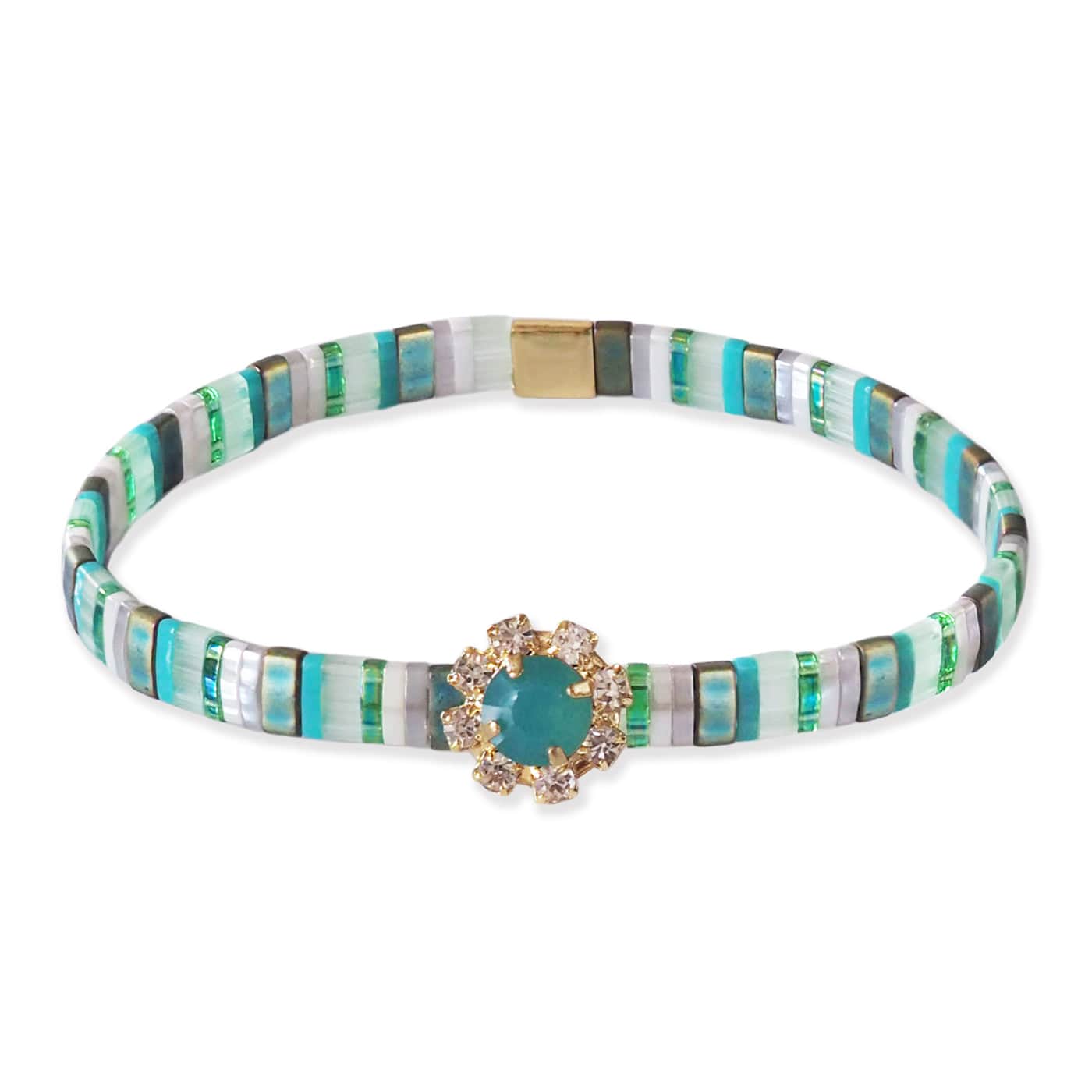 Orb Tila Stretch Bracelet – Ariane's Jewel Box1
