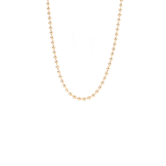 Gold 16" Ball Chain Necklace