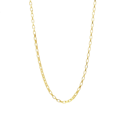 20" Large Box Chain Necklace