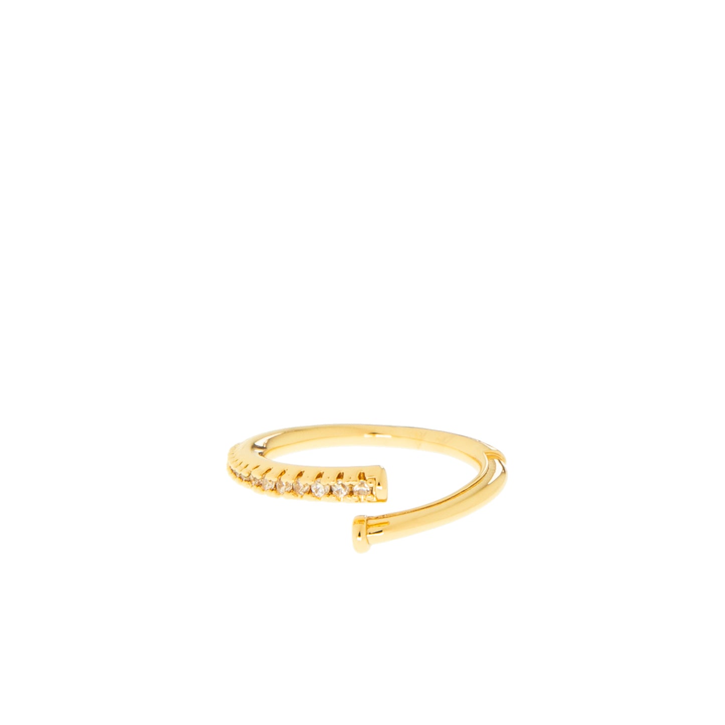 Cara Overlap Adjustable Ring