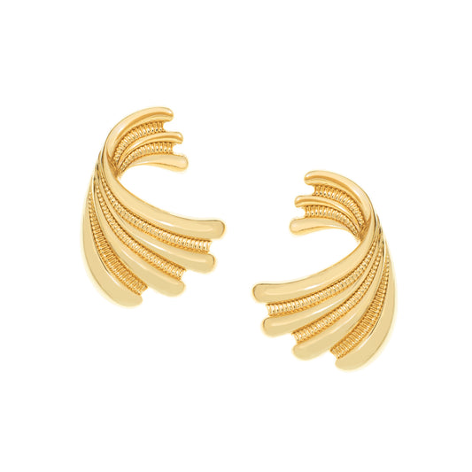 Victoria Wave Statemet Earring