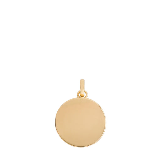 Gold Disc Charm