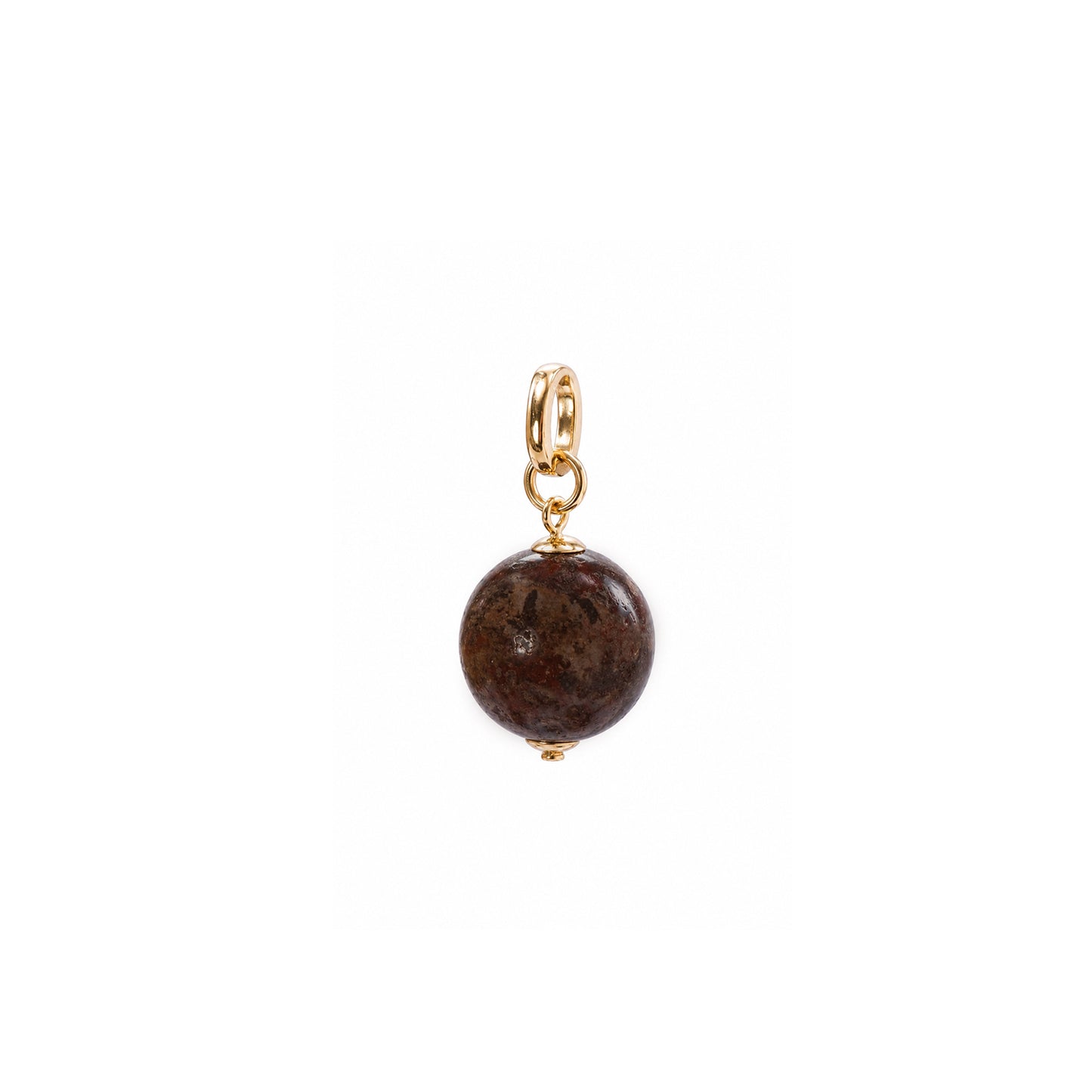 Semi-Precious Ball Charm