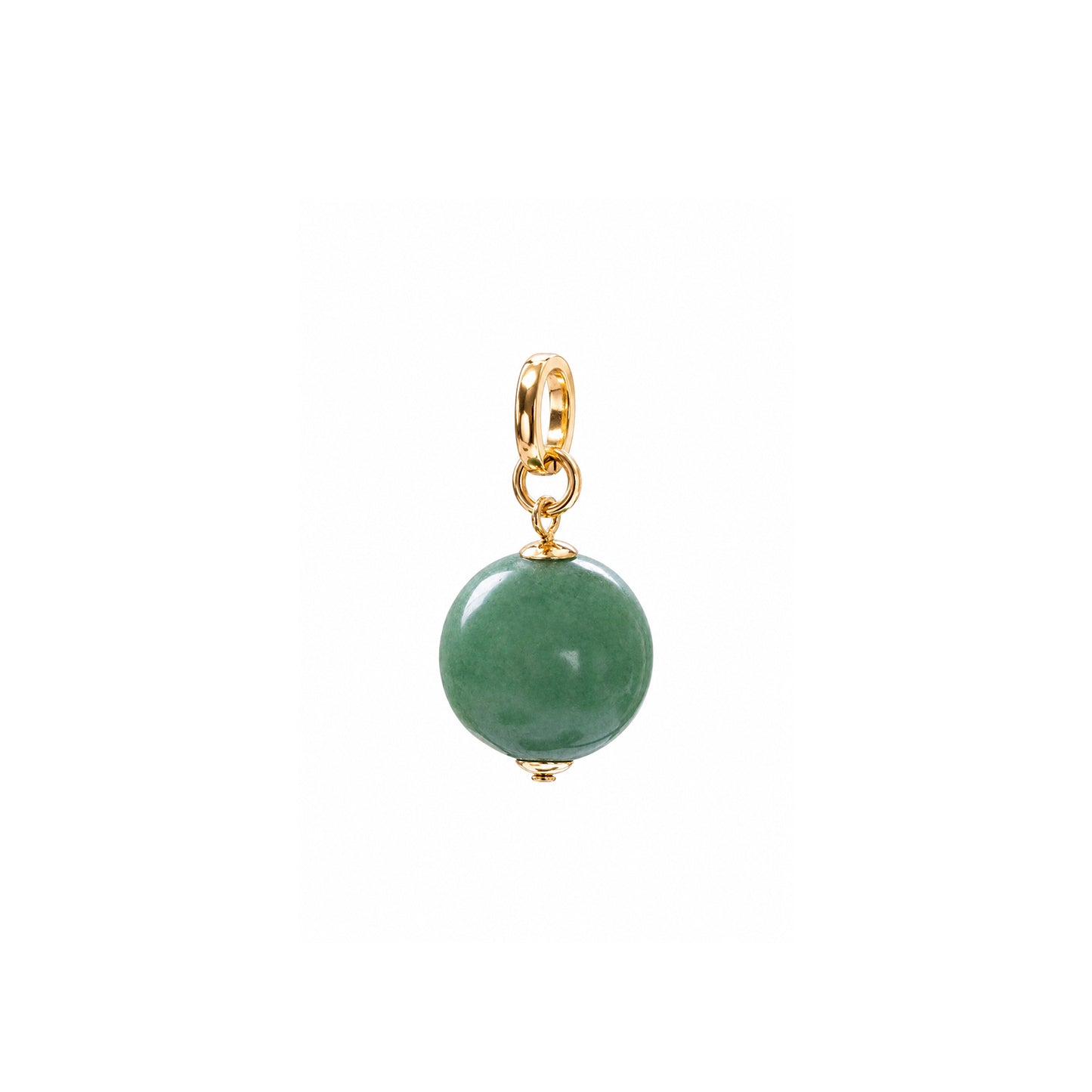Semi-Precious Ball Charm