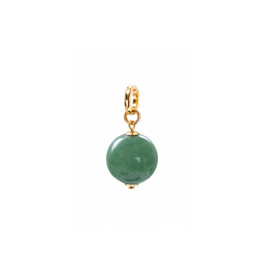 Semi-Precious Ball Charm
