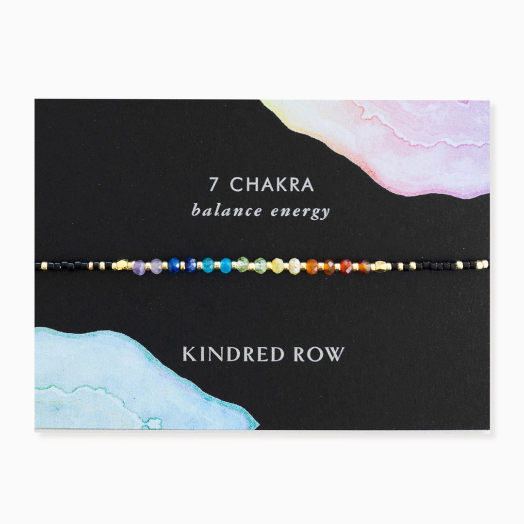 Chakra Rainbow Healing Stacking Bracelet