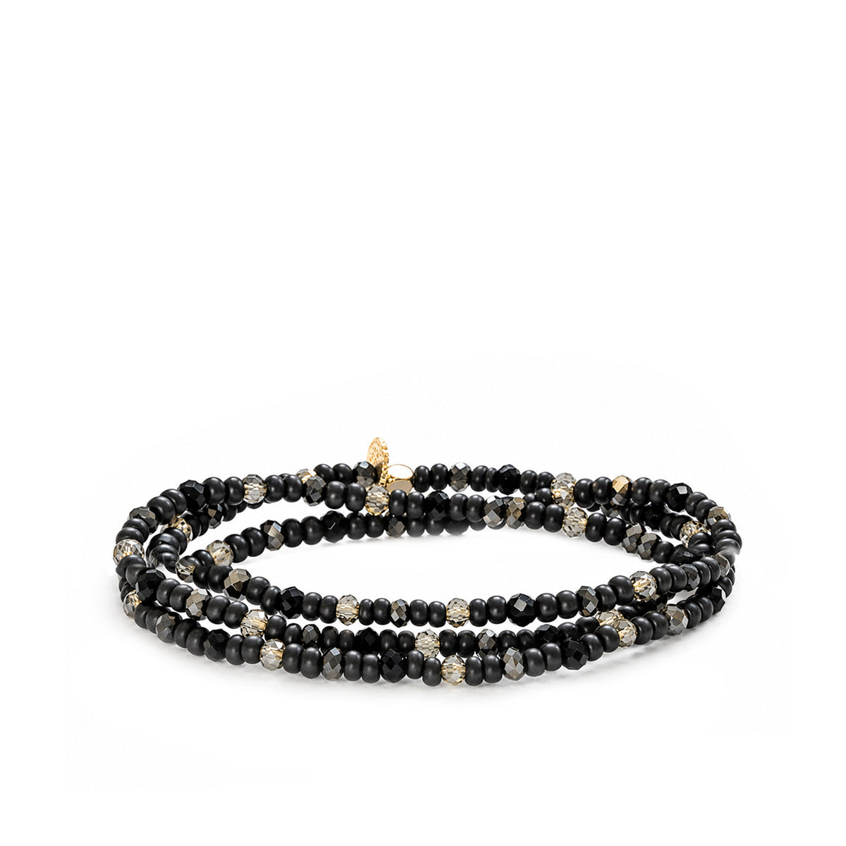 Mini Triple Wrap Stretch Bracelet