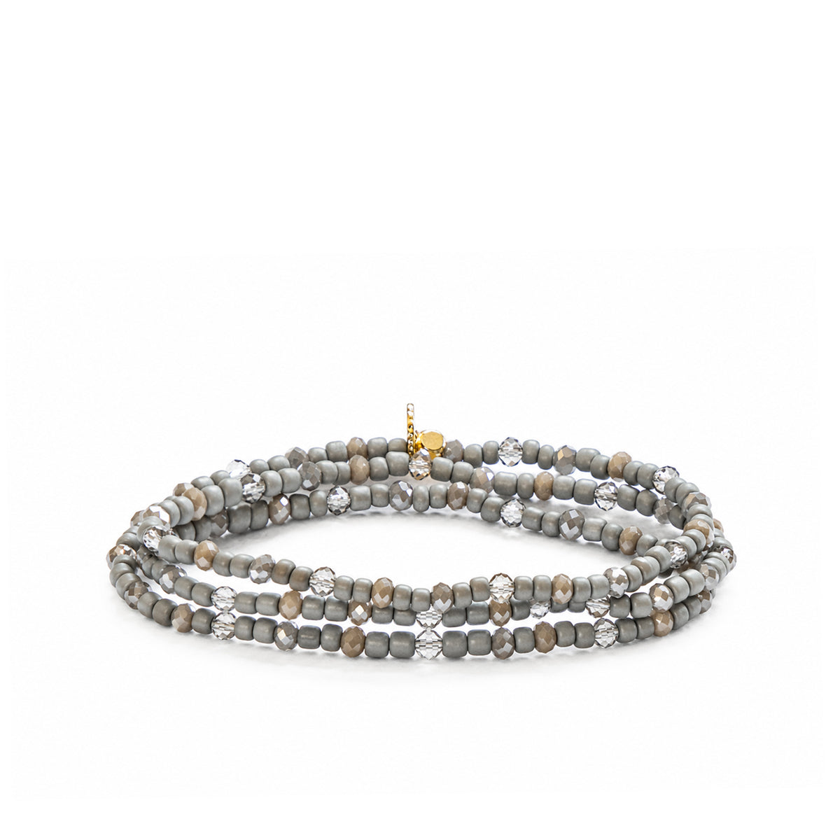 Mini Triple Wrap Stretch Bracelet