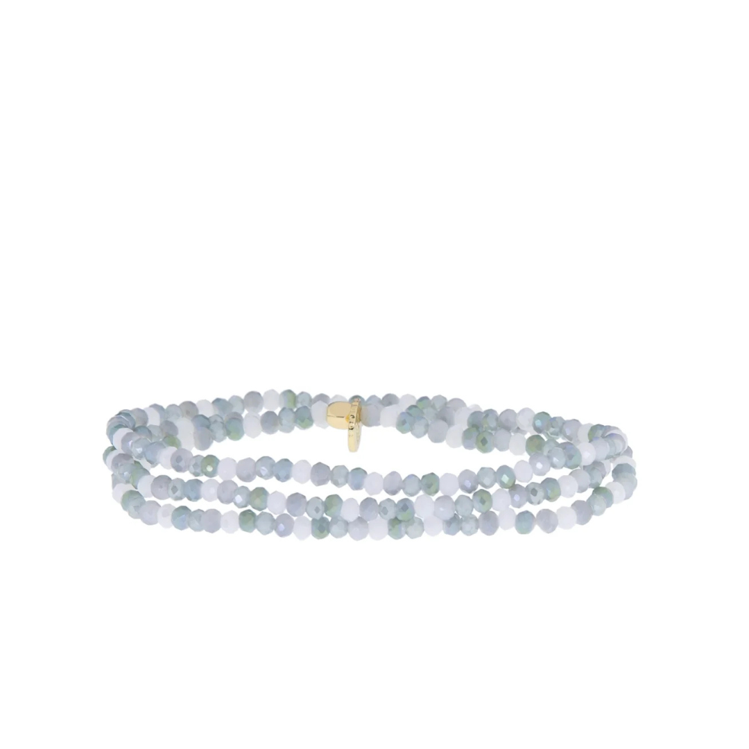 Mini Triple Wrap Stretch Bracelet