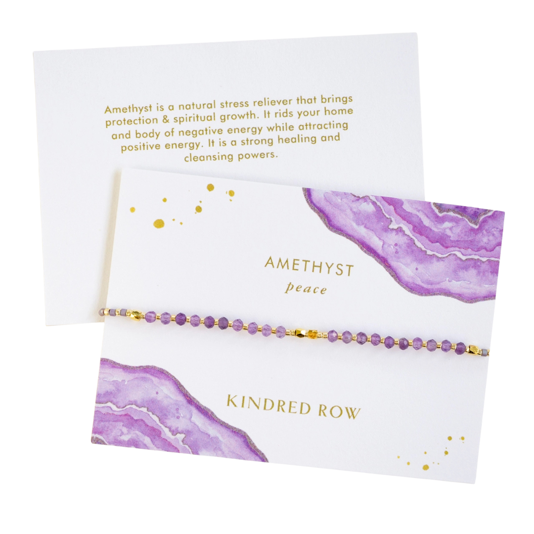 Amethyst Healing Gemstone Bracelet