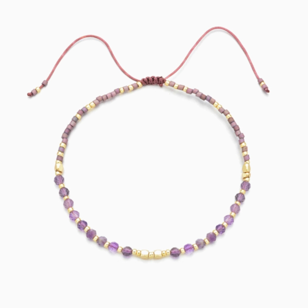Amethyst Healing Gemstone Bracelet