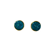 Load image into Gallery viewer, Geode Druzy Stud Earring
