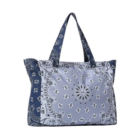 Bailey Bandana Print Canvas Tote Bag