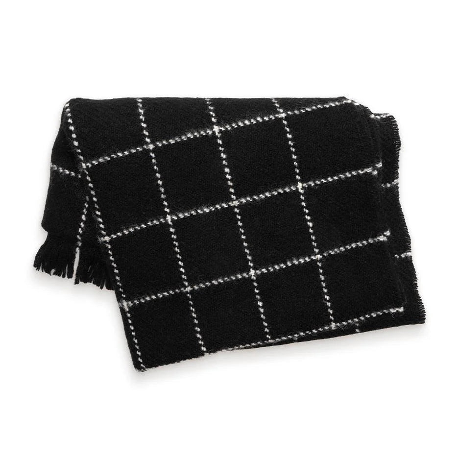 Grid Check Scarf