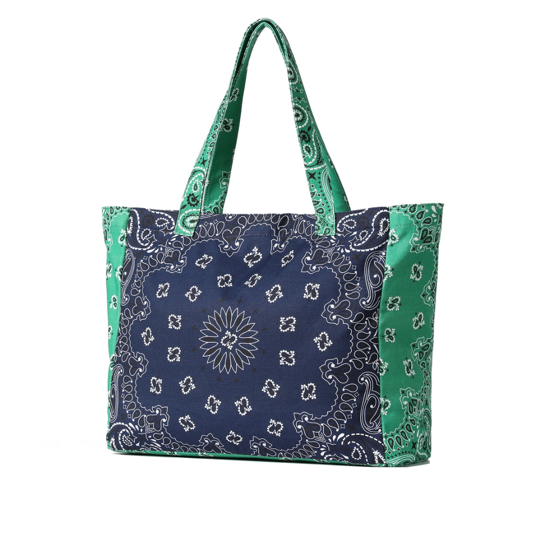Bailey Bandana Print Canvas Tote Bag
