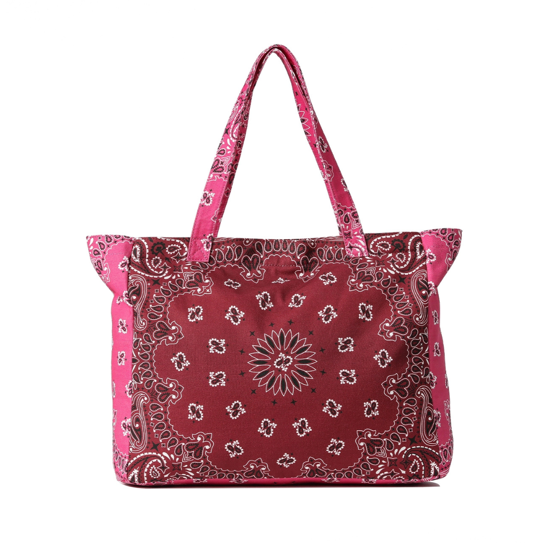 Bailey Bandana Print Canvas Tote Bag