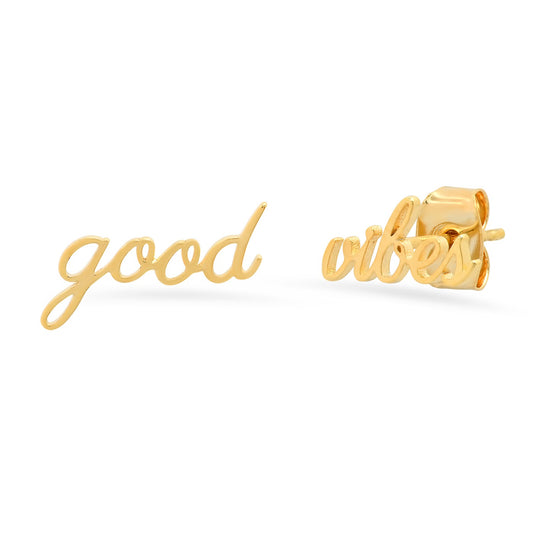 Good Vibes Stud Earring
