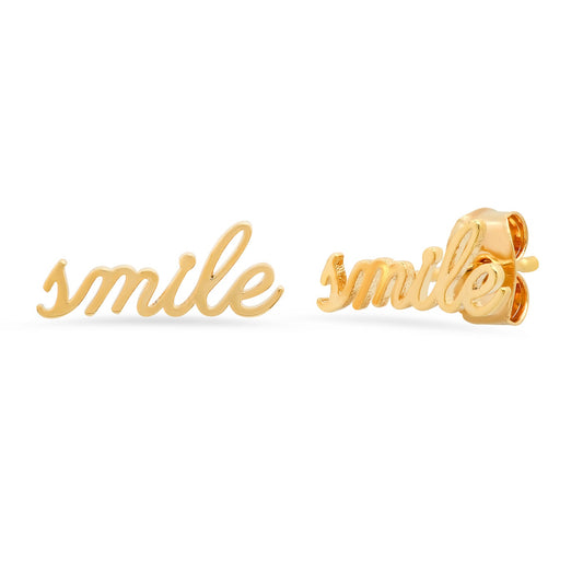 Smile Stud Earring