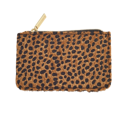 Cheetah Printed Card Case
