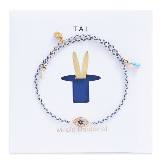 Evil Eye Cord Bracelet