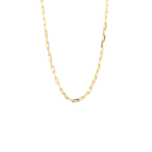 24" Small Link Chain Necklace
