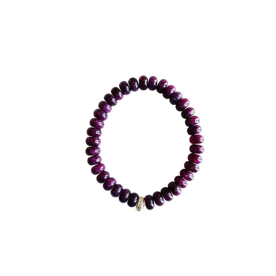 Natural Stone Candy Stretch Bracelets