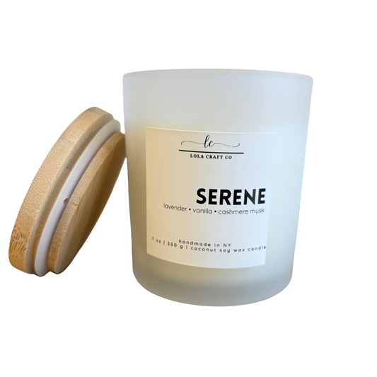 Serene 7 oz Candle