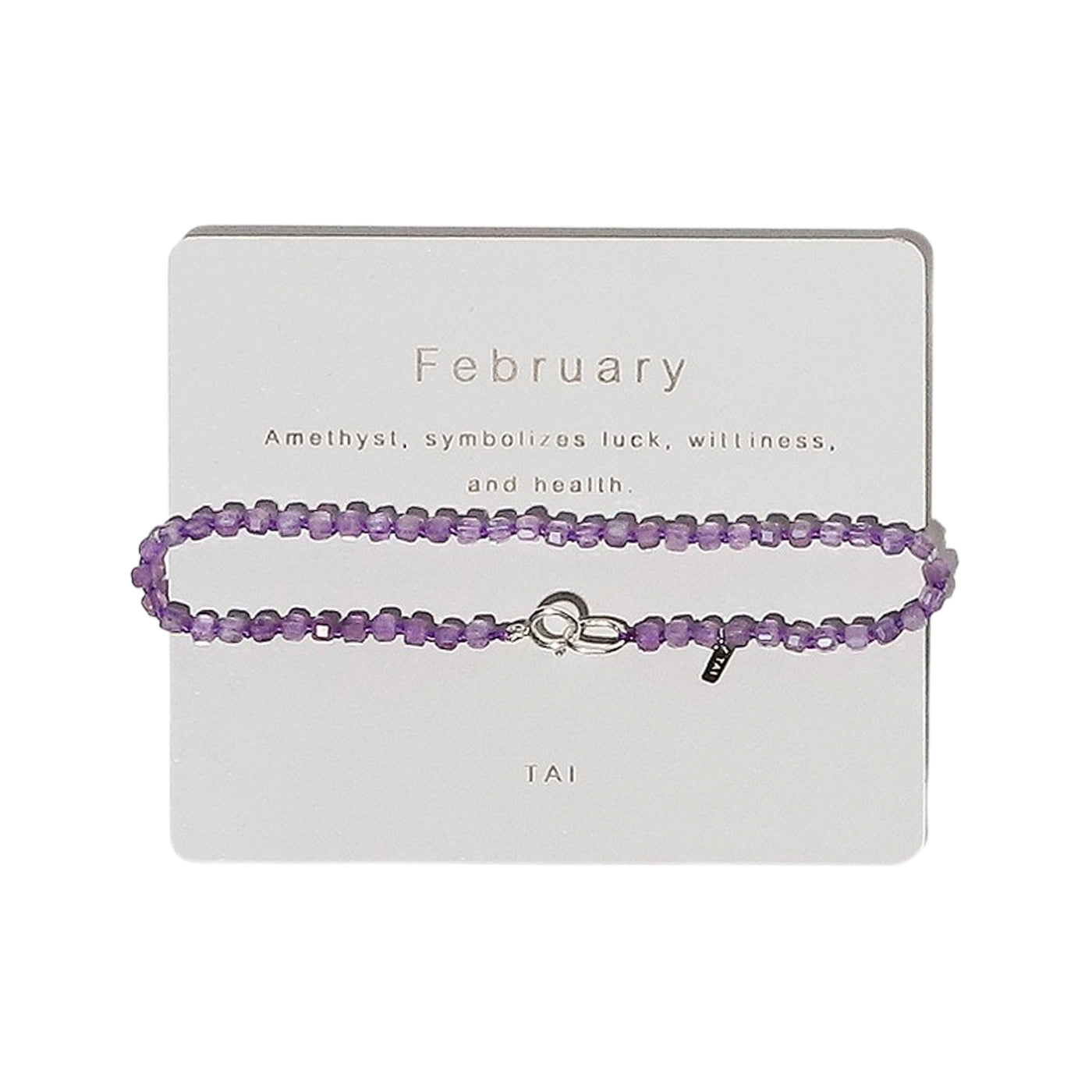 Semi-Precious Birthstone Bracelet