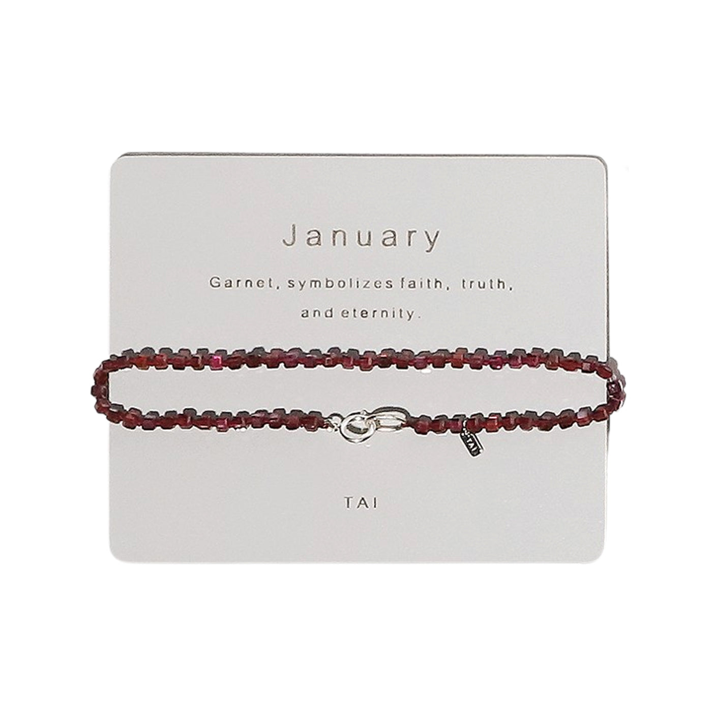 Semi-Precious Birthstone Bracelet
