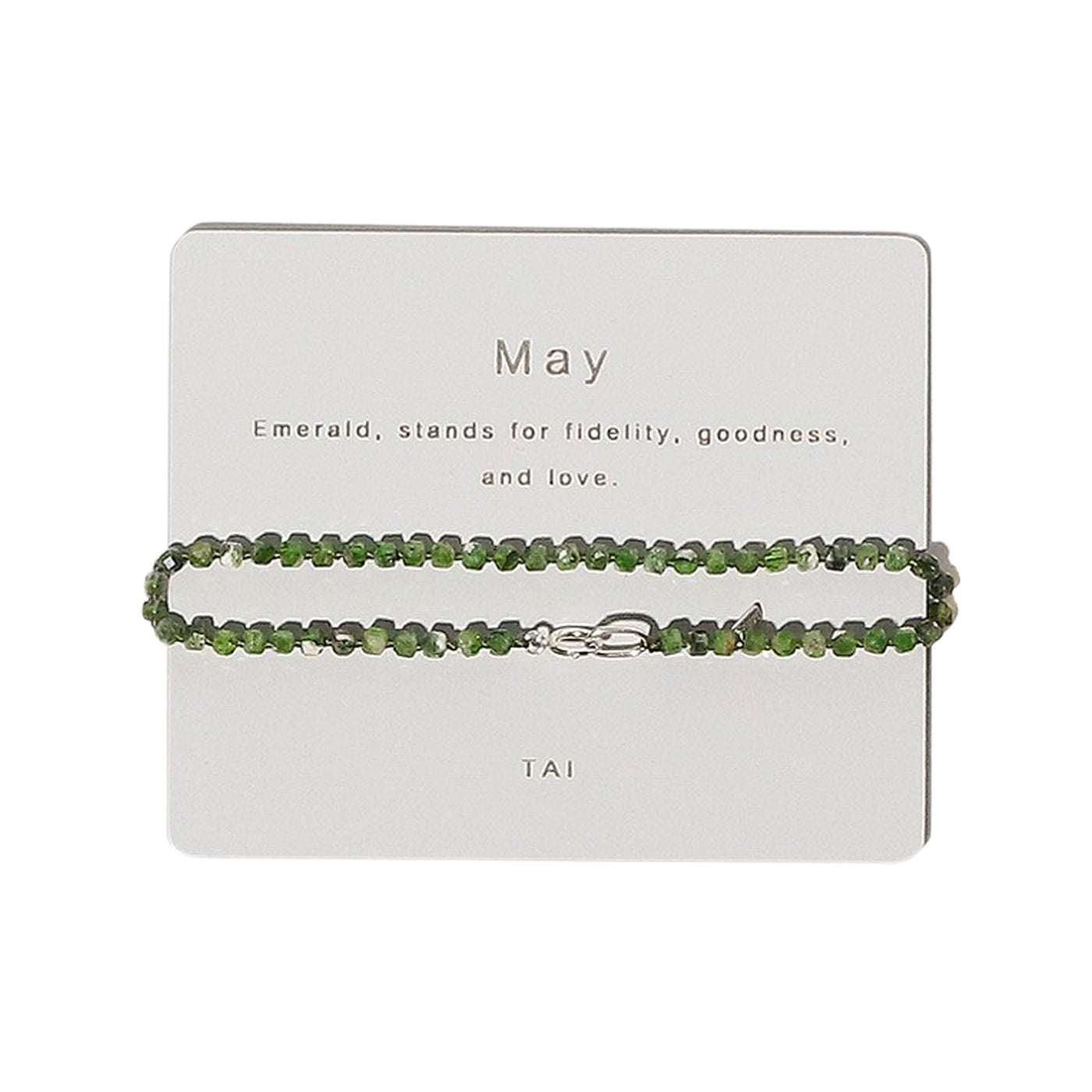 Semi-Precious Birthstone Bracelet