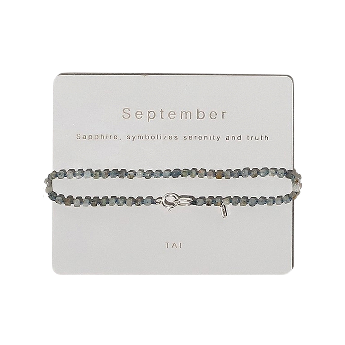 Semi-Precious Birthstone Bracelet