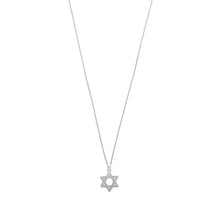 Load image into Gallery viewer, CZ Star Of David Necklace