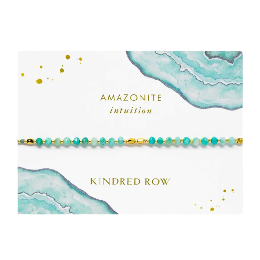 Amazonite Healing Gemstone Stacking Bracelet