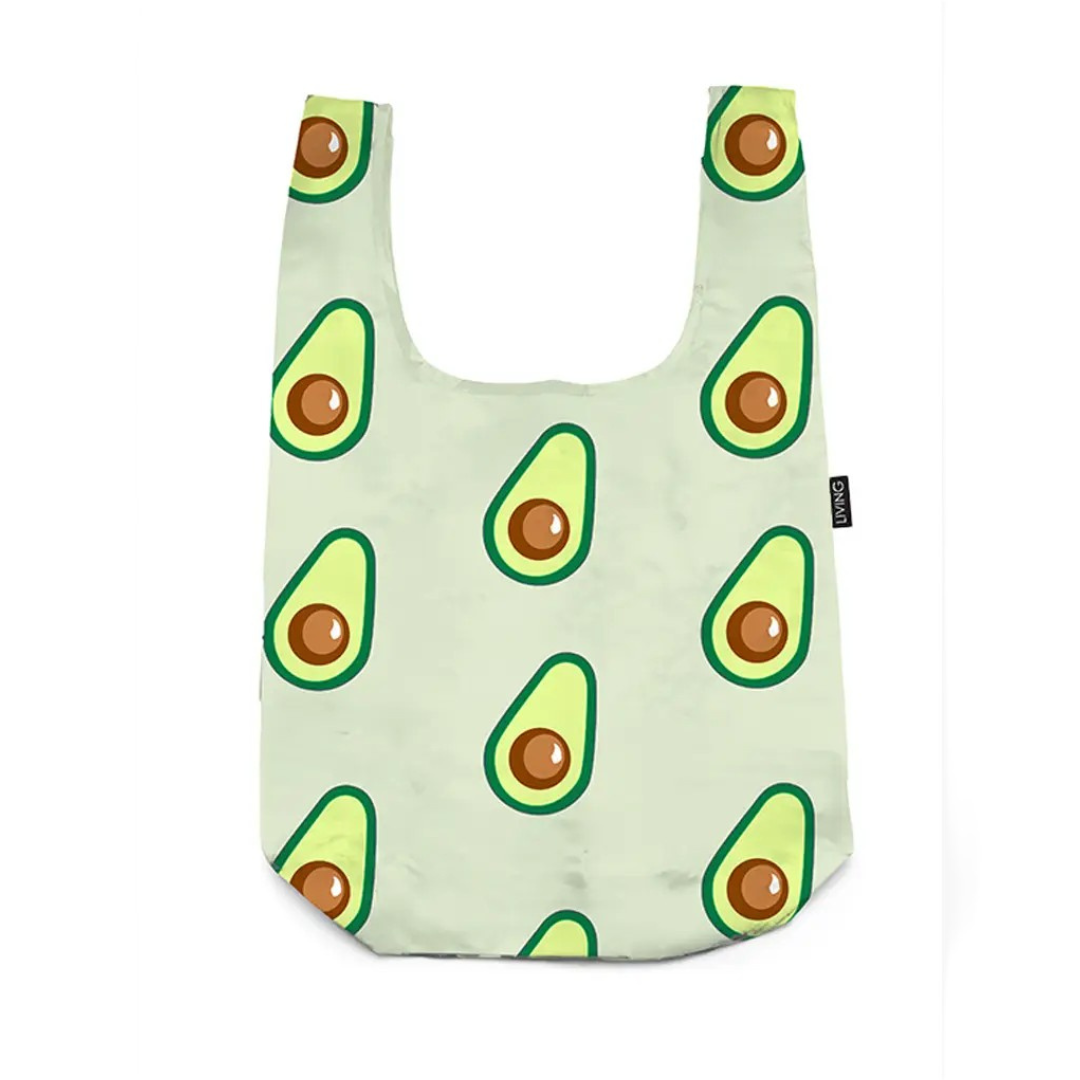 Avocado 2-in-1 Bag Charm & Reusable Bag