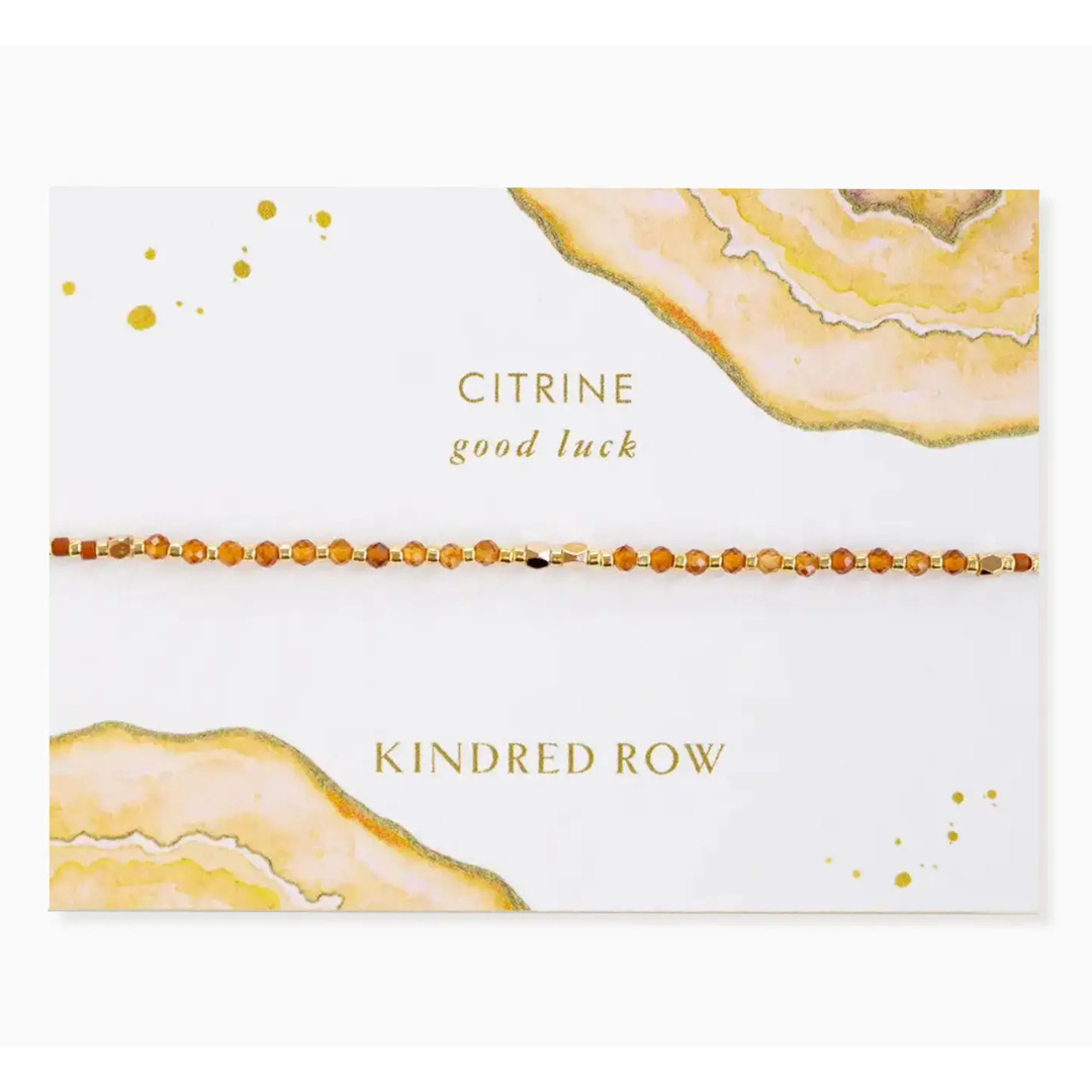 Citrine Healing Gemstone Stacking Bracelet