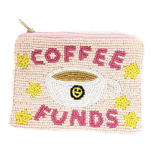 Coffee Funds Coin Purse