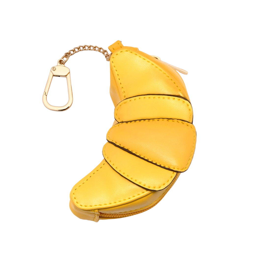 Croissant 2-in-1 Bag Charm & Reusable Shopping Bag