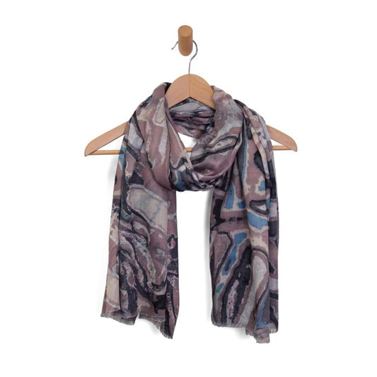 Sliced Agate Scarf