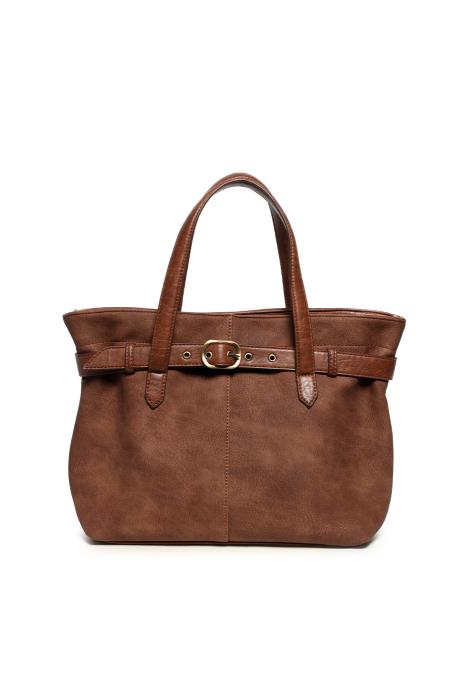 Geneva Belted Tote Crossbody