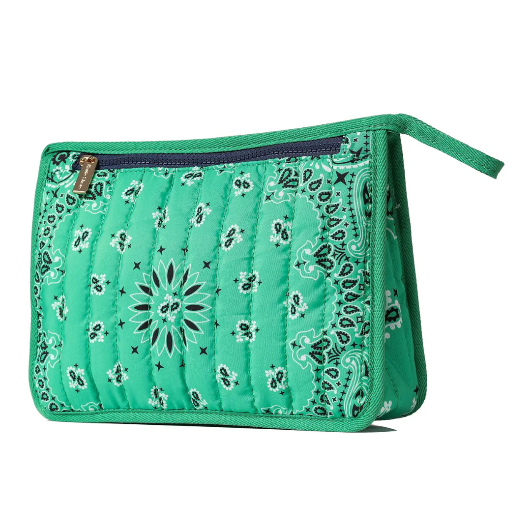 Beau Bandana Print Pouch