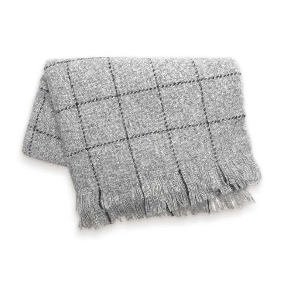 Grid Check Scarf