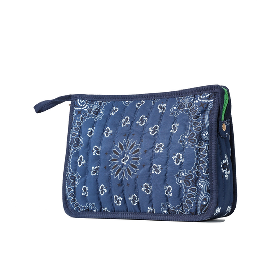 Beau Bandana Print Pouch