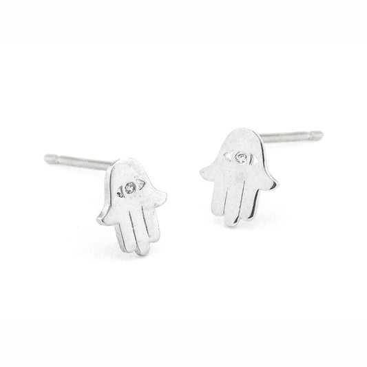 Hamsa Stud Earrings