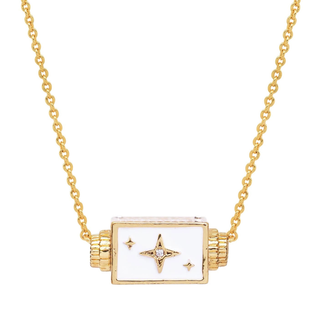 To The Moon And Back Spinner Necklace