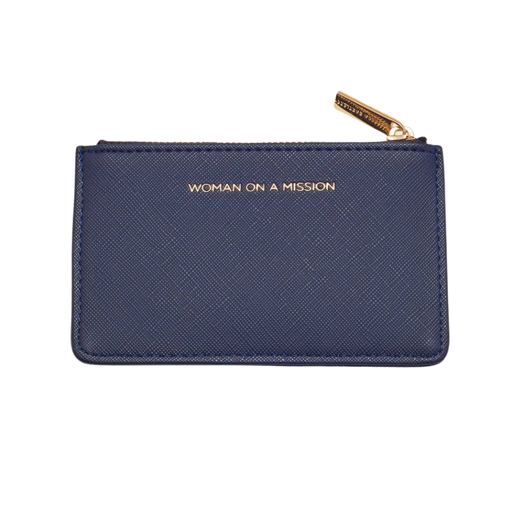 Woman On A Mission Card Case