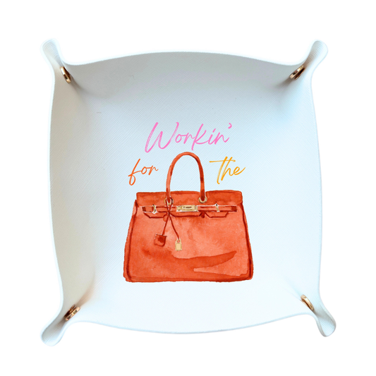 Workin' For The Bag Trinket Tray